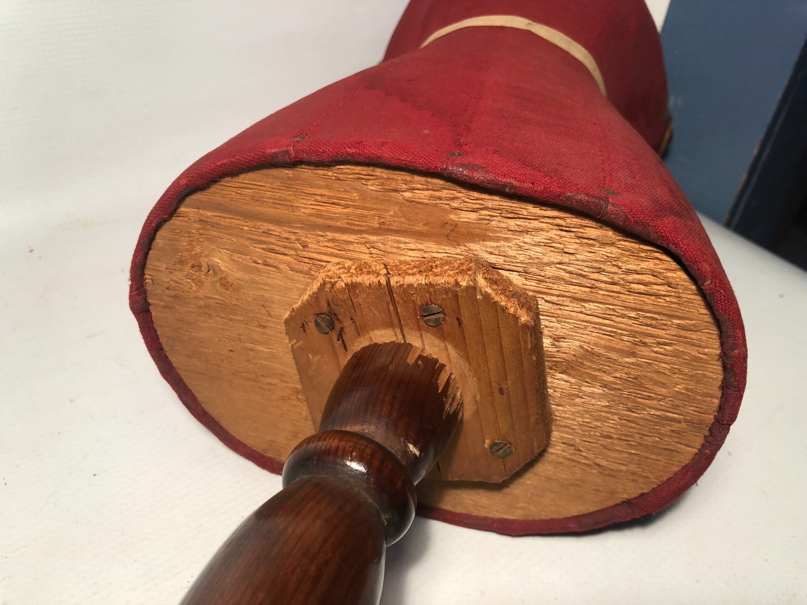 Antique Half Scale Miniature Mannequin Dress Form w Stand Counter Top