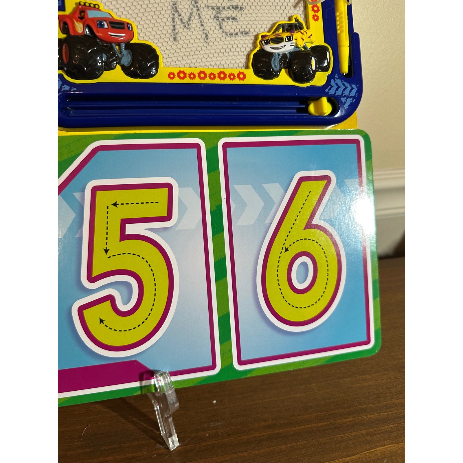 Blaze and the Monster Machines Drawing Board and Book Count on Speed