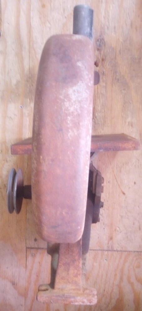 1934-37 The Driver Line Scroll Saw Walker-Turner Table Mounted