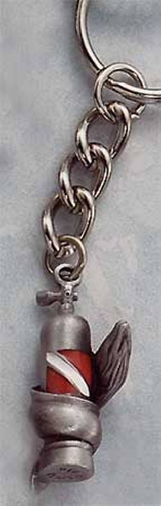 SCUBA DIVING - Moray / Eel Keychain S175