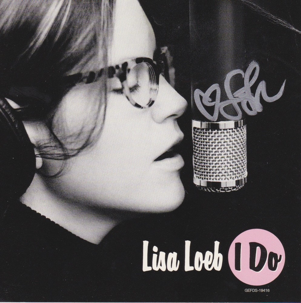 Lisa Loeb signed I Do cd single