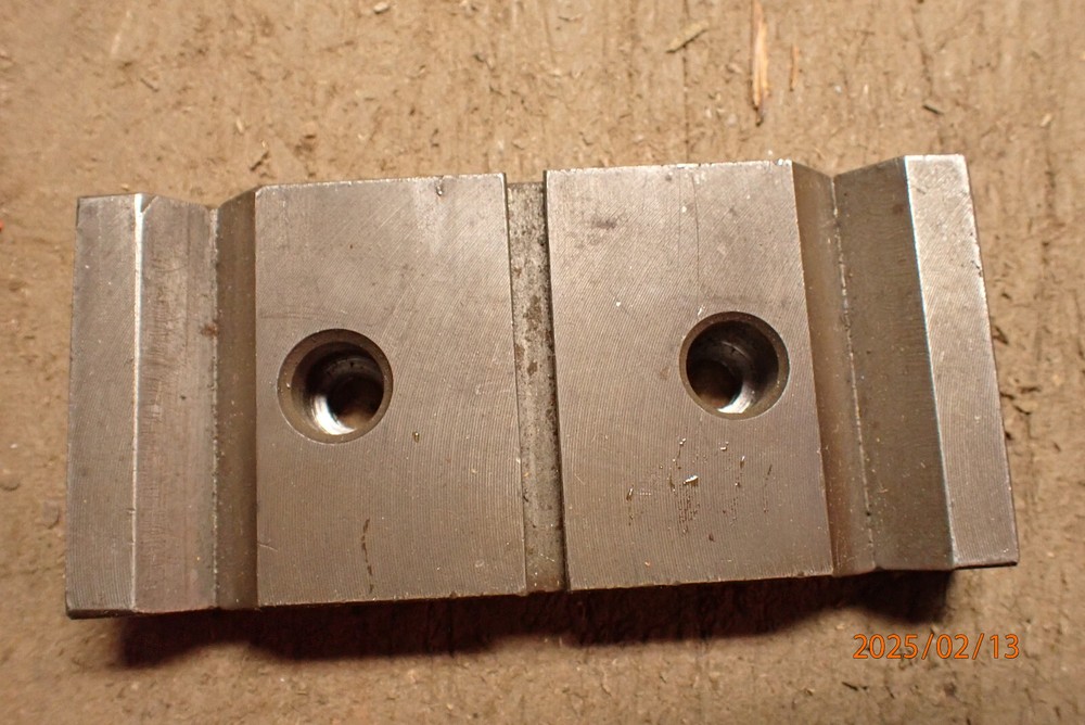 SMALL THIN DOUBLE V-BLOCK MACHINIST JIG FIXTURE TOOLING