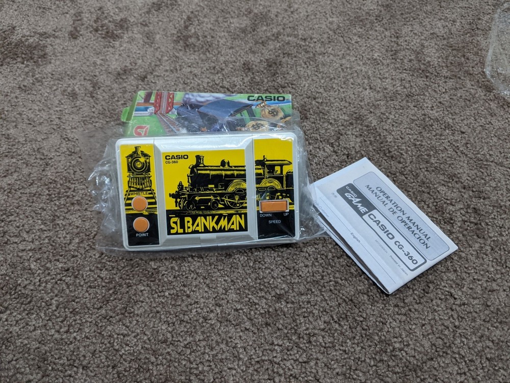 Casio CG-360 SL Bankman with original box - Immaculate Condition!