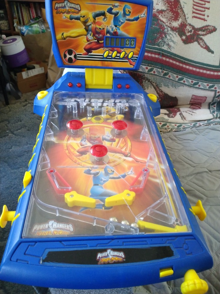 Power Rangers Ninja Storm Electronic Tabletop Pinball Machine