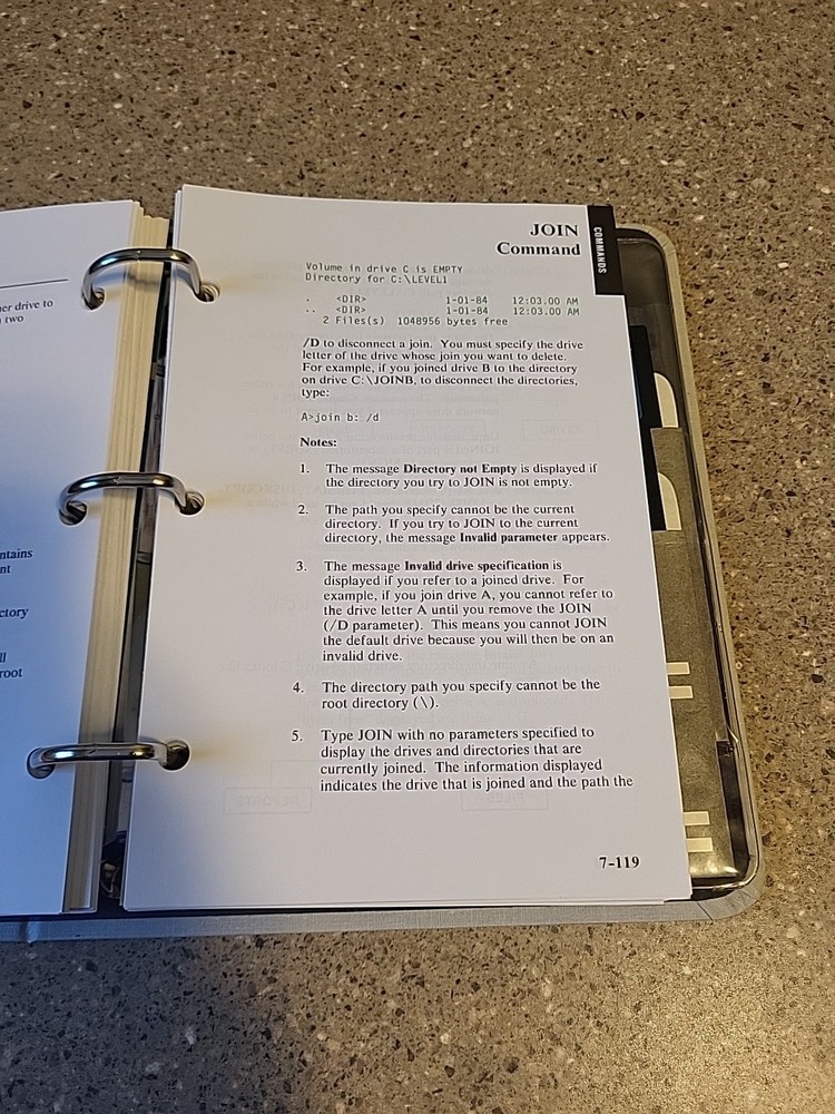 IBM Disc Operating System Version 3.10 Reference 6138519 DOS plus Floppy disks