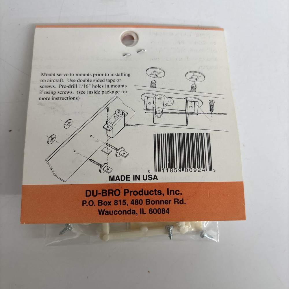 Du – Bro Number 924 Micro Servo Mount