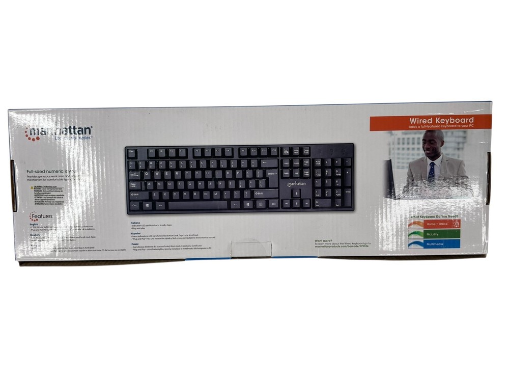 Manhattan Wired Keyboard