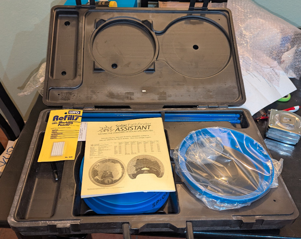 Solar Pathfinder Kit w/Carrying Case SOFTWARE NOT INCLUDED