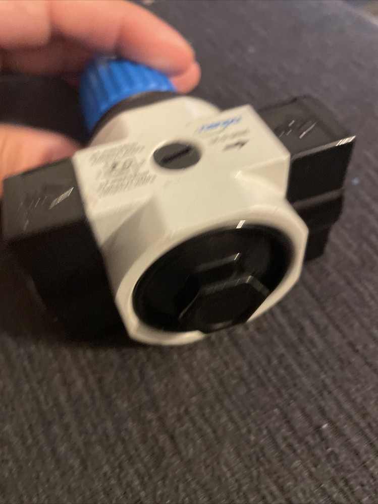 Nanpu LR-D-7-MINI Regulator, Supply: 230psi Max, Set: 100psi Max