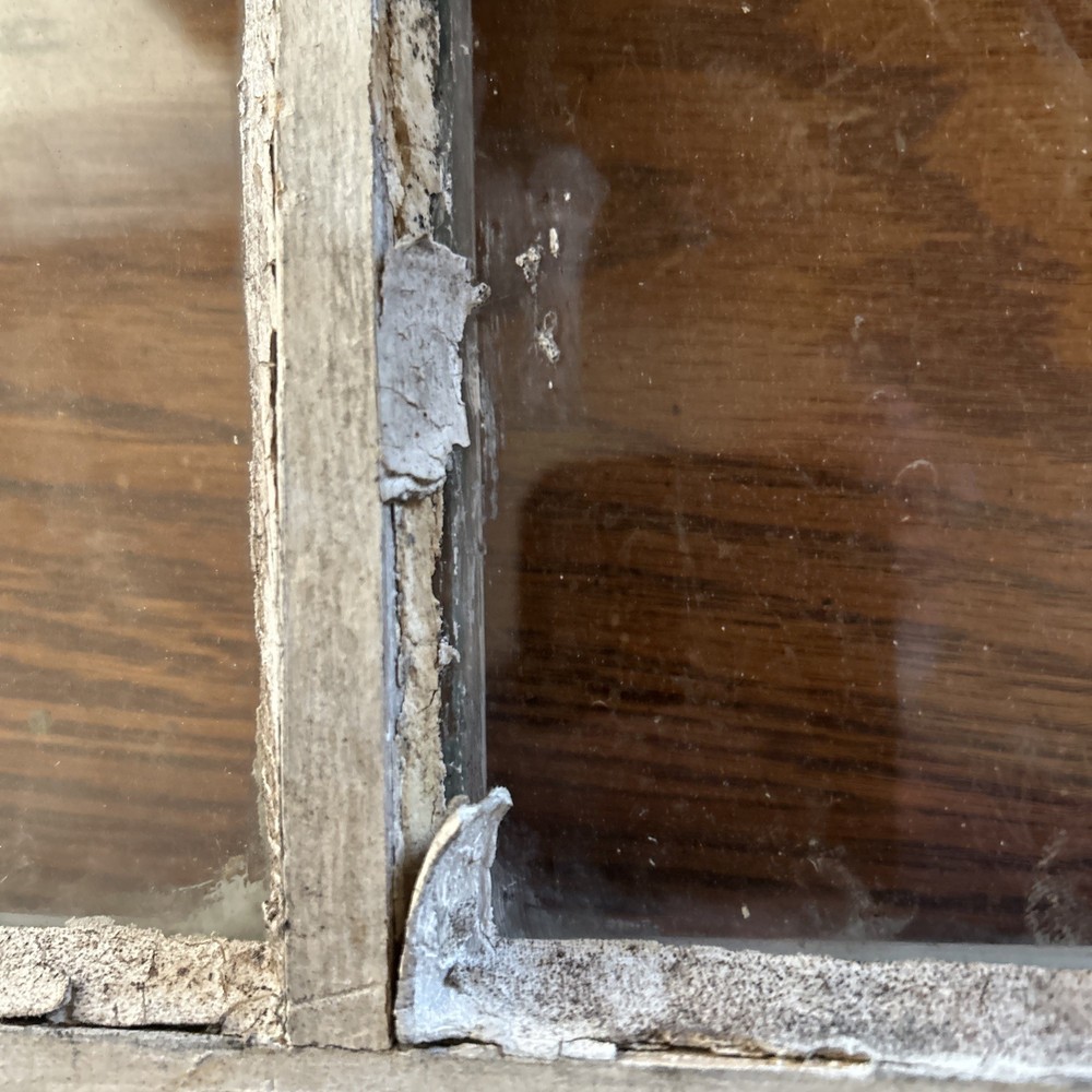 Antique window sash