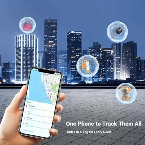 Dual-System Bluetooth Tracker for iOS or Android Key Black - 2 Pack