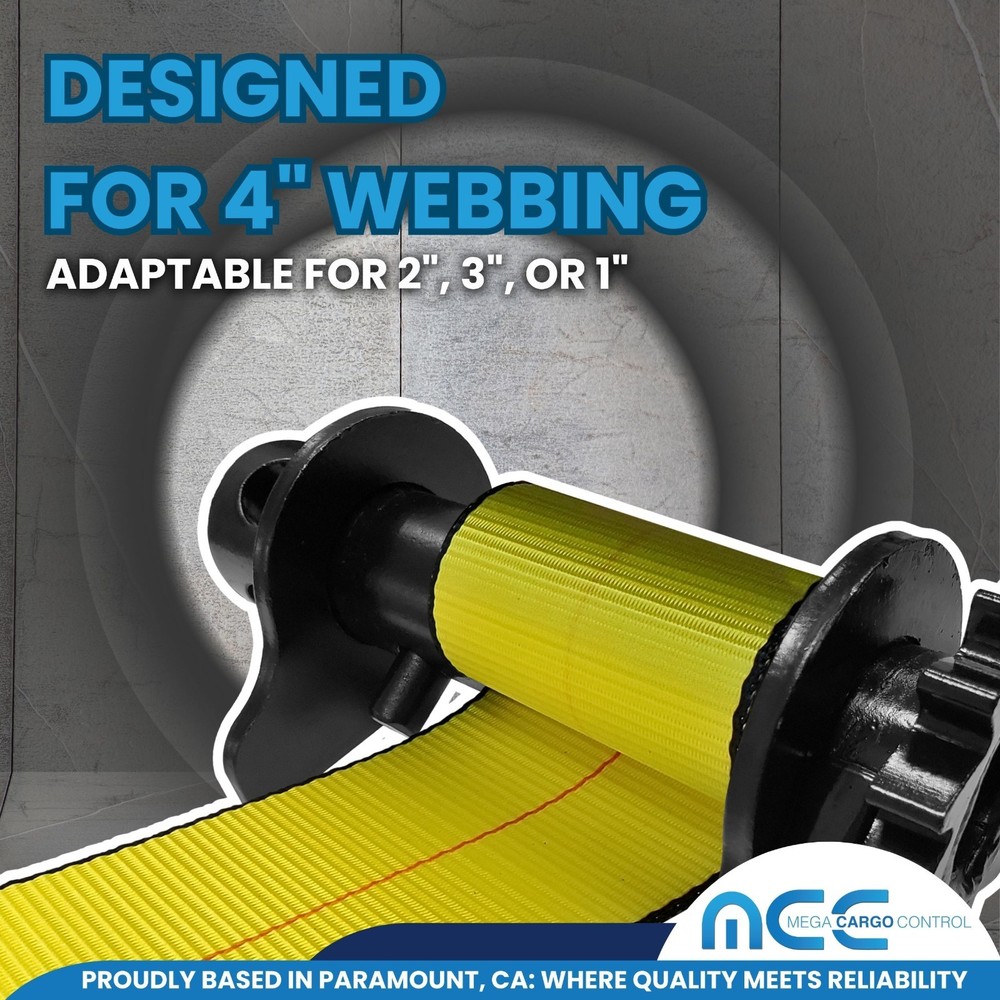 4" Low-Profile Combination Winch Bracket - Low Profile Securement System for Tie