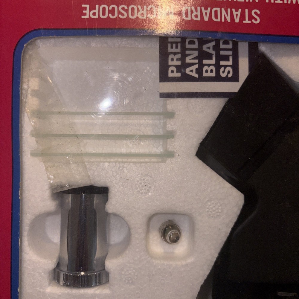 Vintage Microscope With Viewer And Projection Device