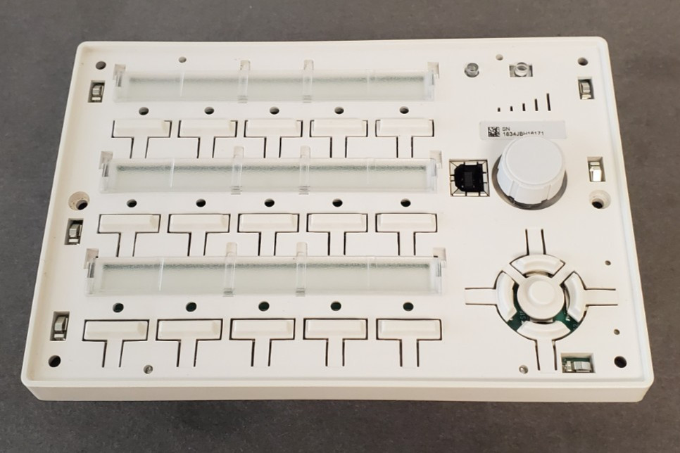 Crestron MP-B20-W Media Presentation Button Panel B20 White