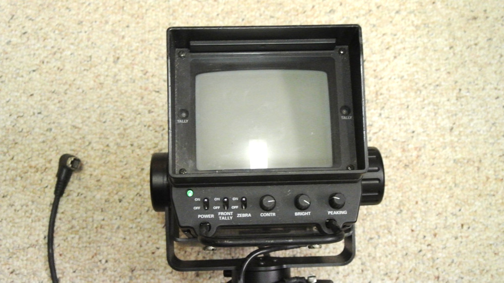 Panasonic AJ-VF53P 5" EVF View Finder with Mounting Hardware Untested