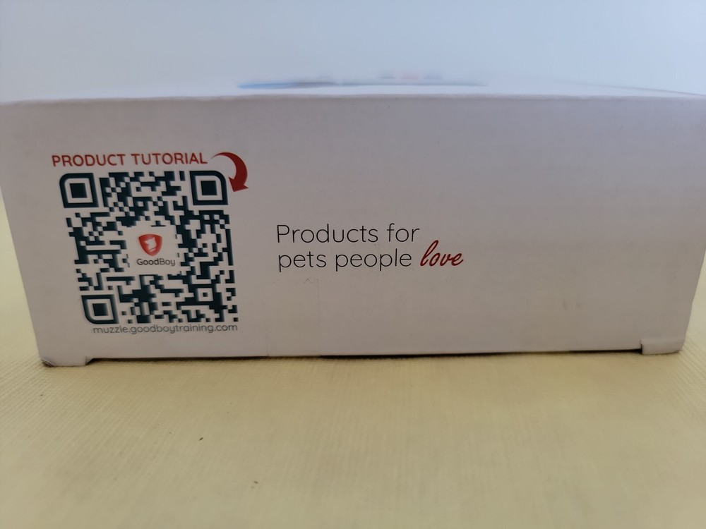 DogMuzzle Good Boy Soft Comfortable fit Size small 👀😎🐶