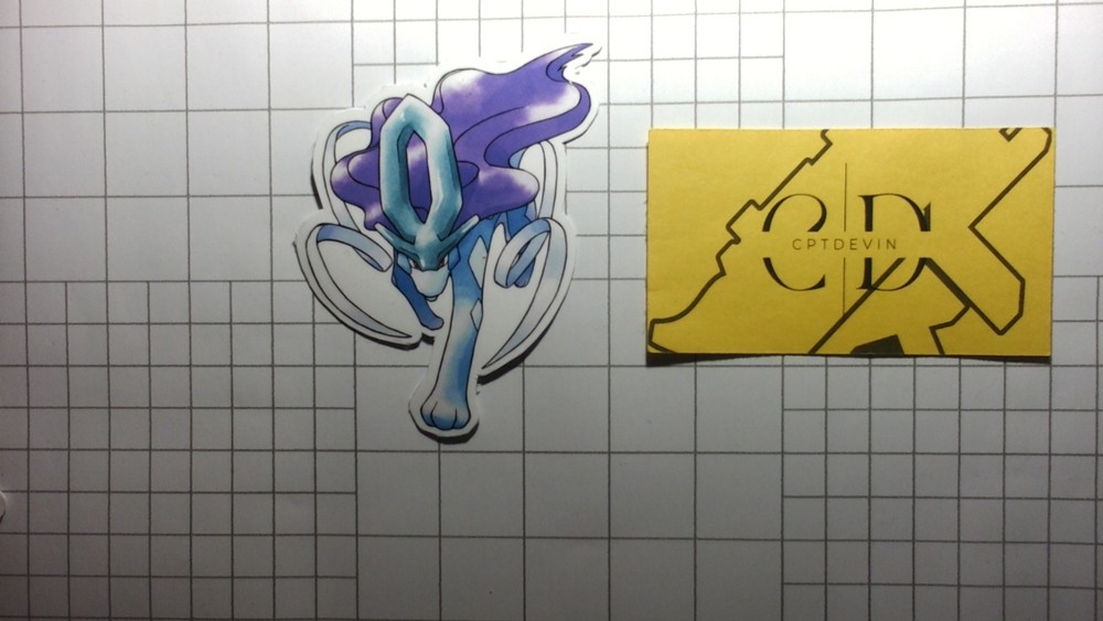 Suicune Waterproof Sticker