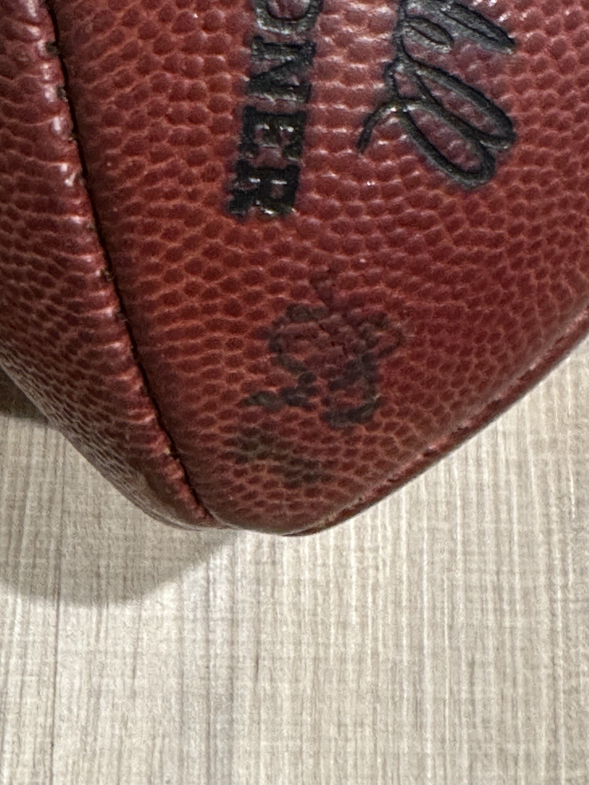 Indianapolis Colts Game Used Football 2007 Peyton Manning