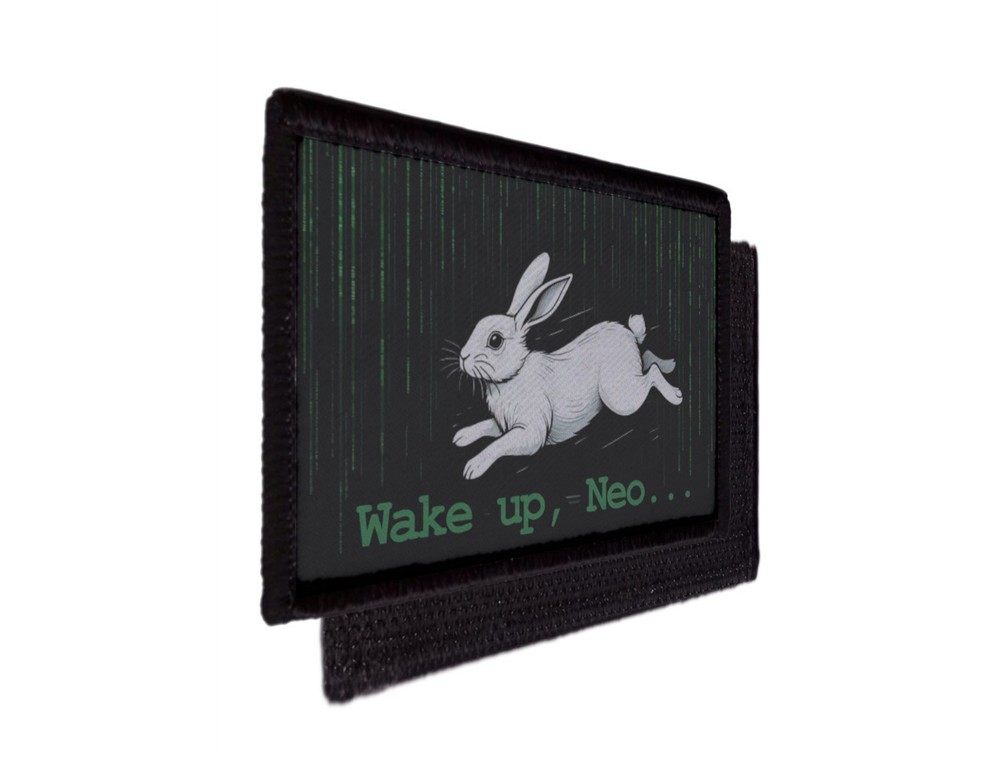 Follow White Rabbit Wake up Neo Patch Matrix Morale Hook Tactical [sub]