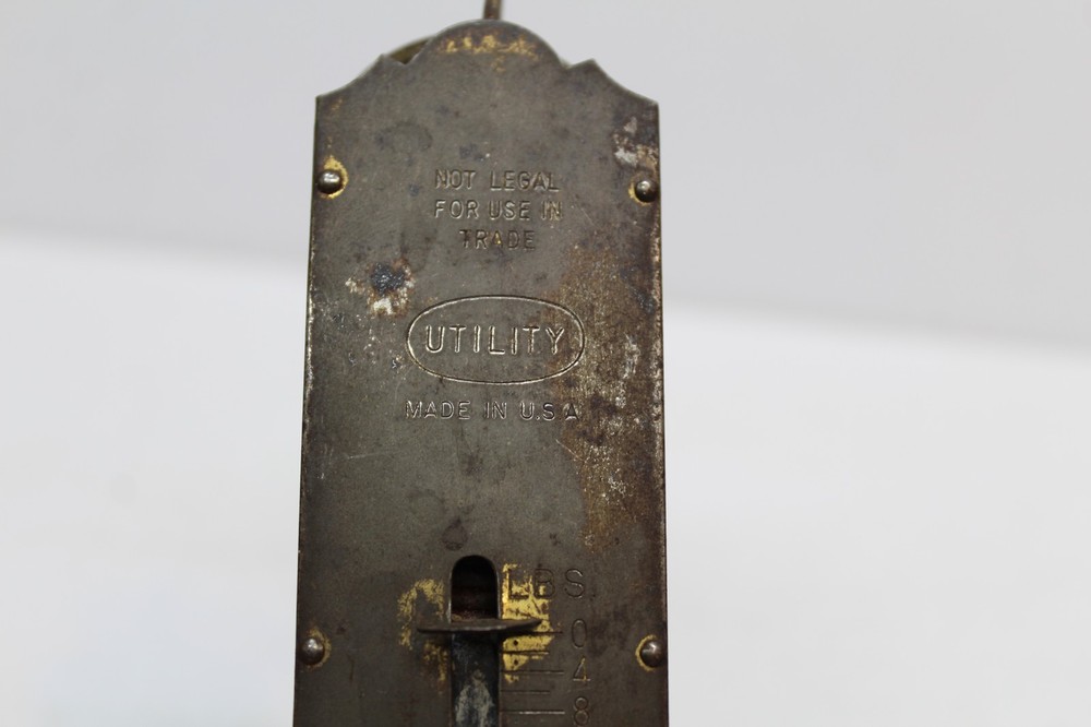Vintage Utility 20# Hanging Spring Scale