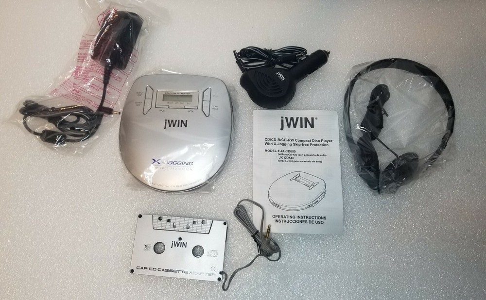 JWIN DVD Player set accessories Includes  (digital stereo processor) JX-CD540