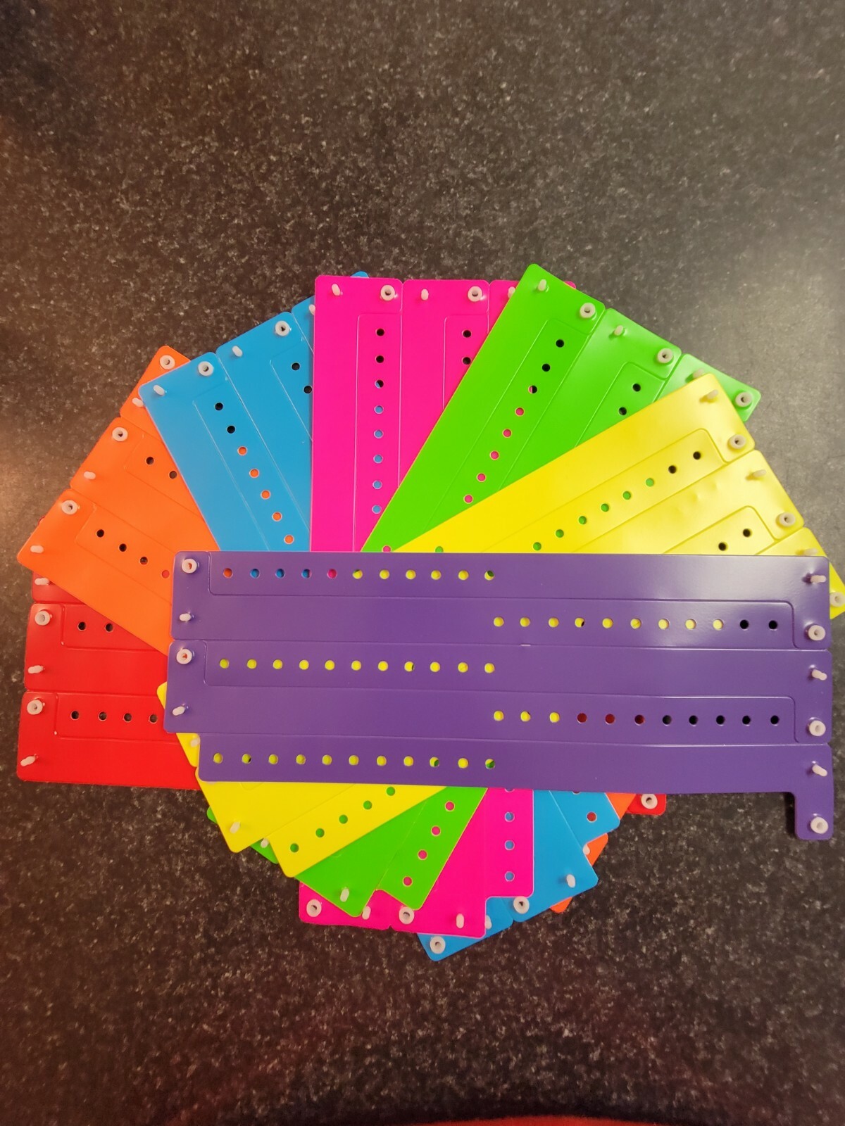 35  3/4"  ASSORTED  PLASTIC/ VINYL WRISTBANDS, WRISTBANDS FOR EVENTS,