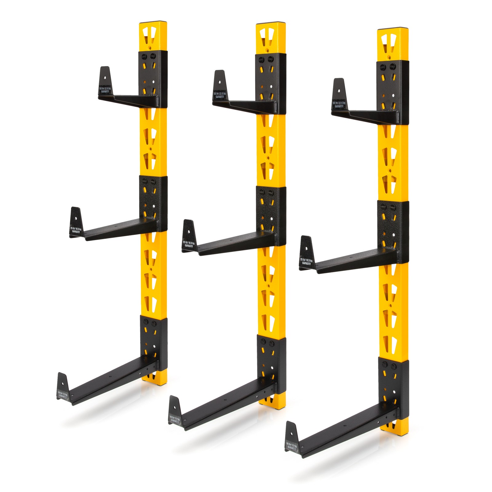 Dewalt 9 Bracket Wall Mount Material Storage Cantilever Rack DXSTACLR
