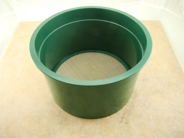 Stackable Plastic Sieve / Screen Kit 4 screens Classifying 10-30-40-50 Mesh-Gold