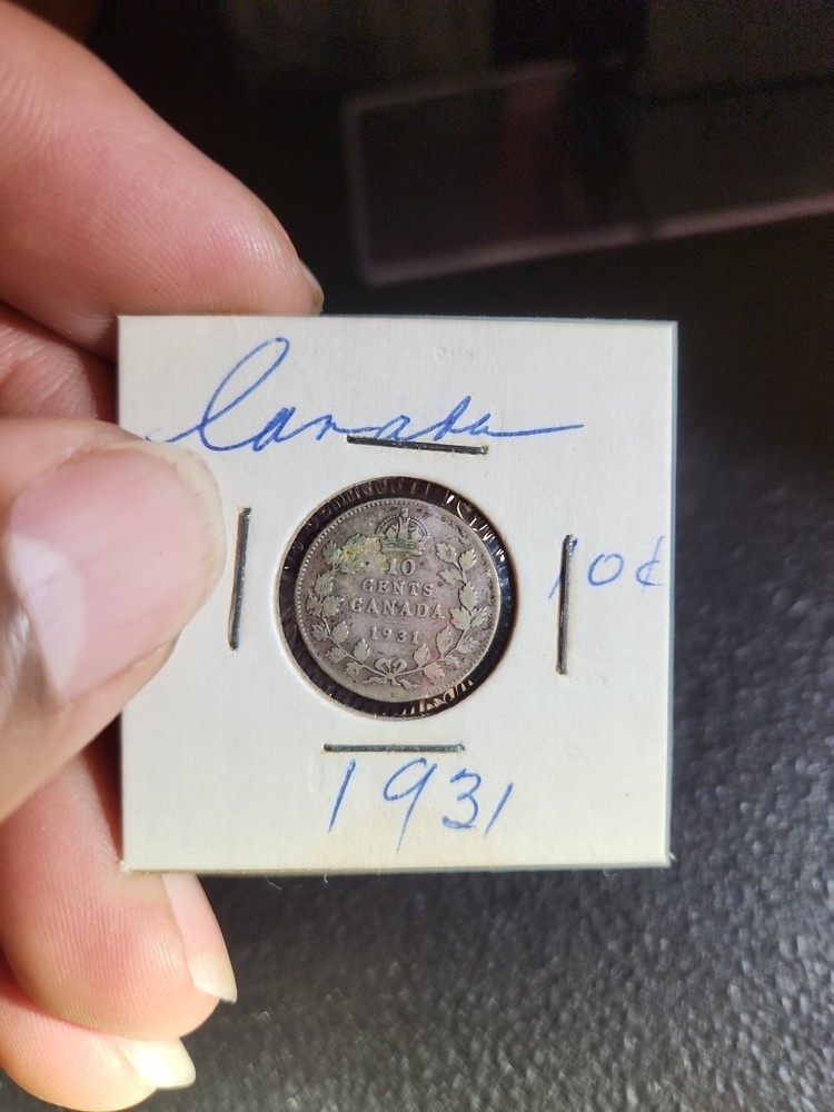 #7 CANADA 10CENT LOT #8152