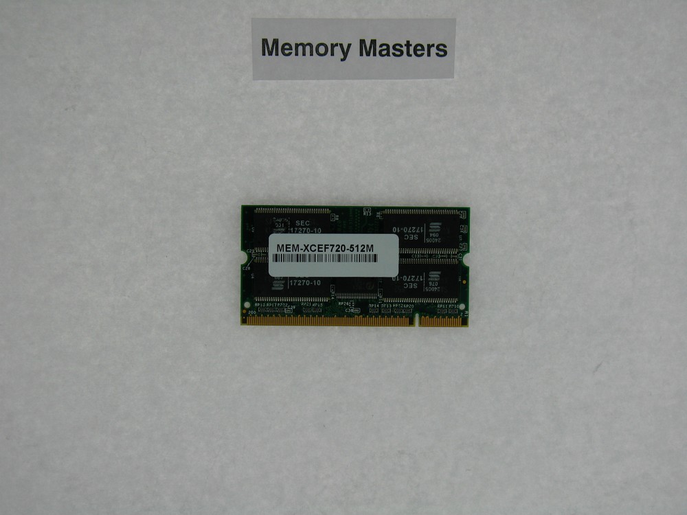 MEM-XCEF720-512M 512MB Approved memory for Cisco DFC3A