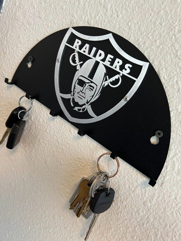 Las Vegas Raiders Custom Wall Key Holder