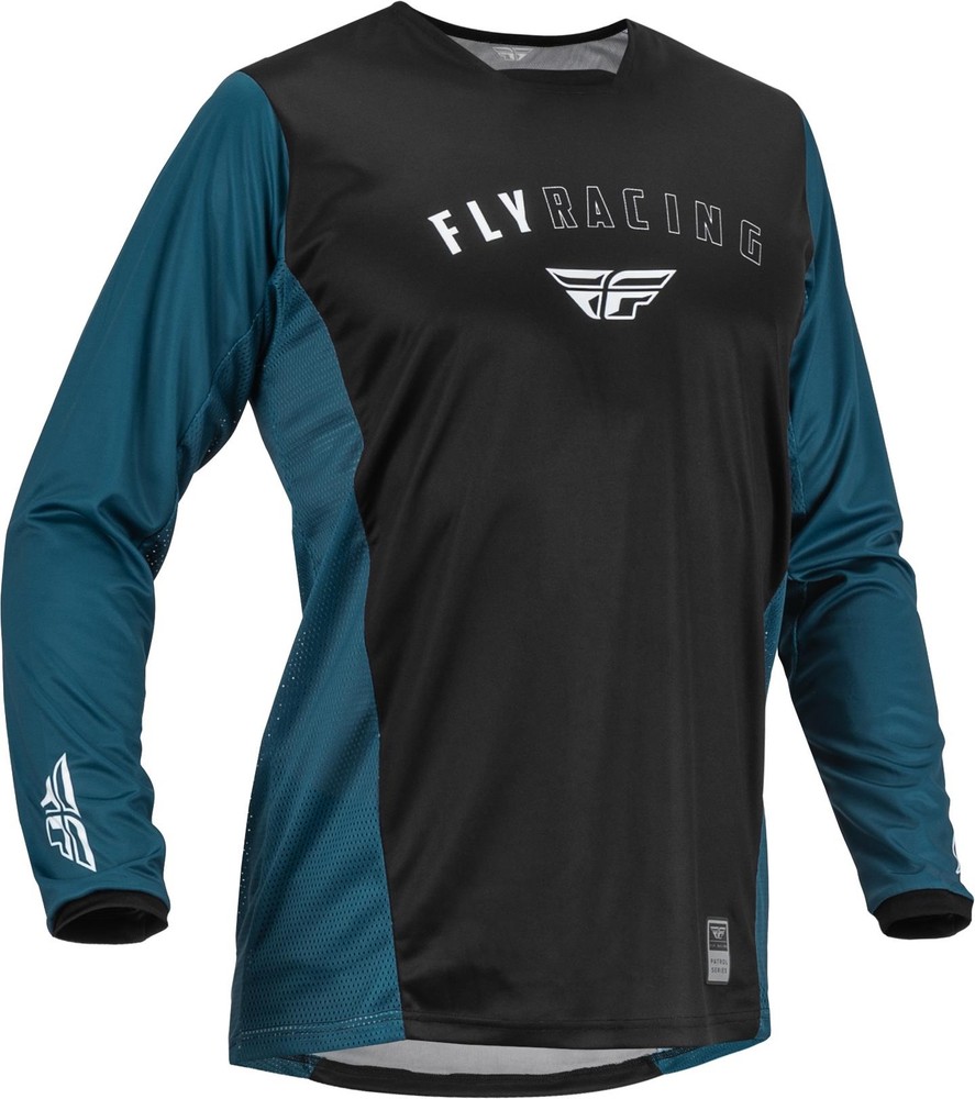 Patrol Jersey Slate Blue/Black Lg