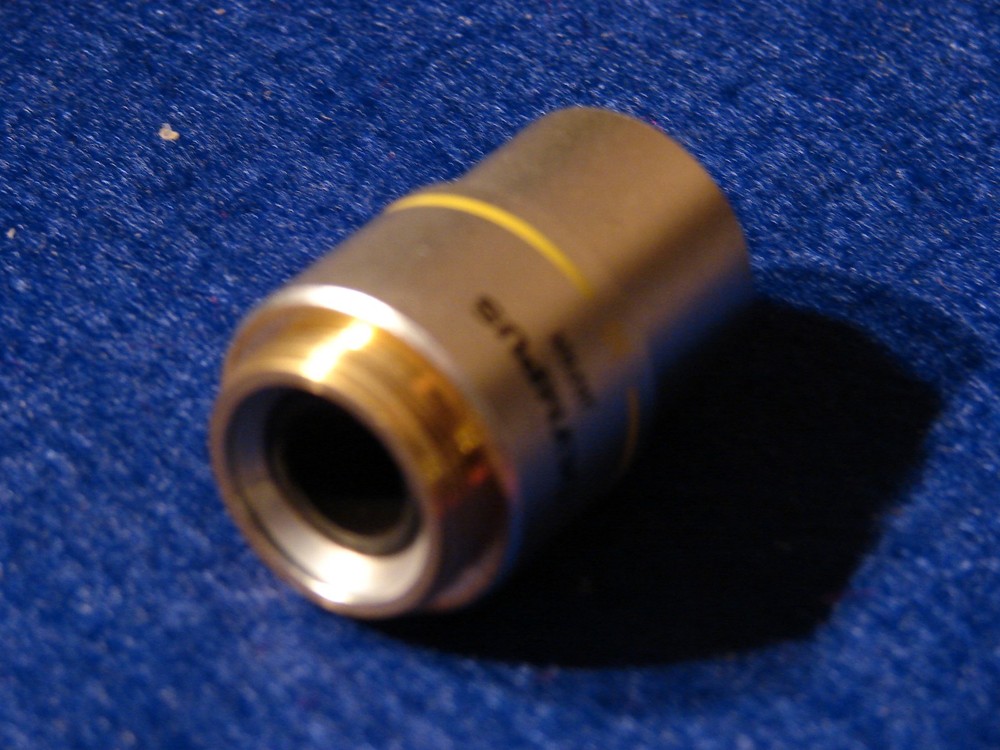 Olympus E A10 Microscope Objective 10X 0.25 NA 160/-