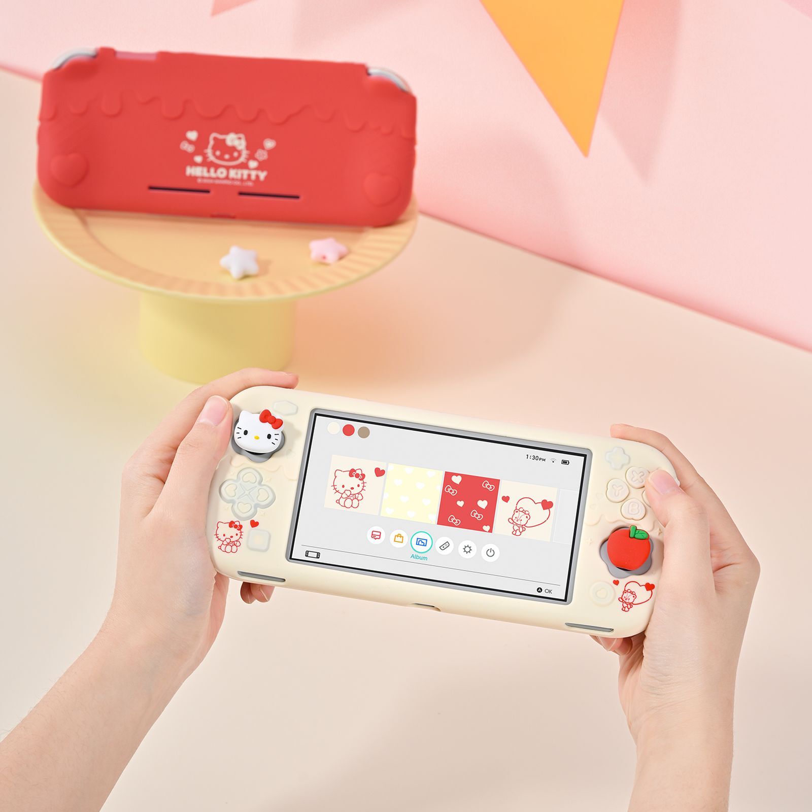 GeekShare X Sanrio Silicone Protective Case for Nintendo Switch LITE+Thumb Grips