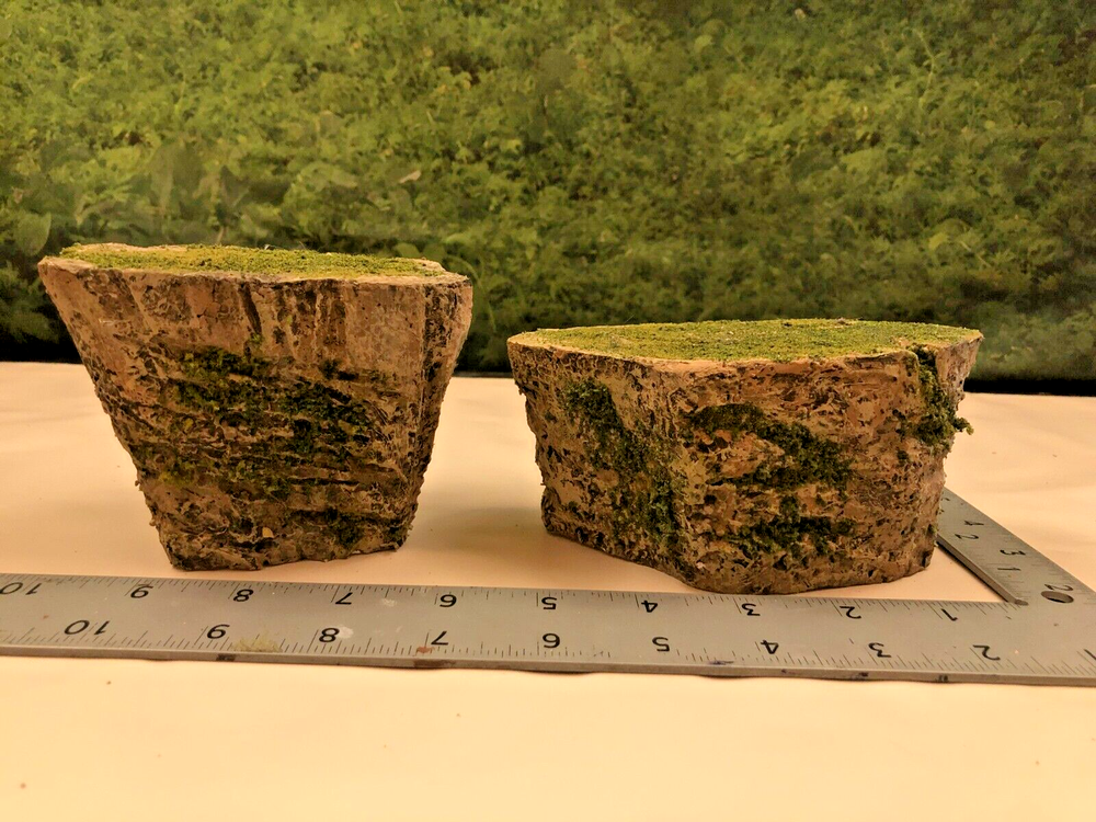 WARGAMING TERRAIN GRASSY MOUNTAIN CLIFFS MODULAR SET OF 9