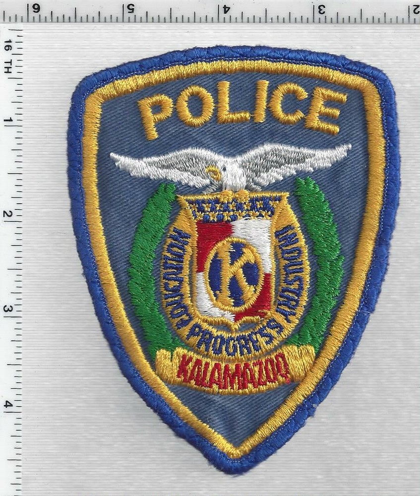 Kalamazoo Police (Michigan) 3rd Issue Shoulder Patch