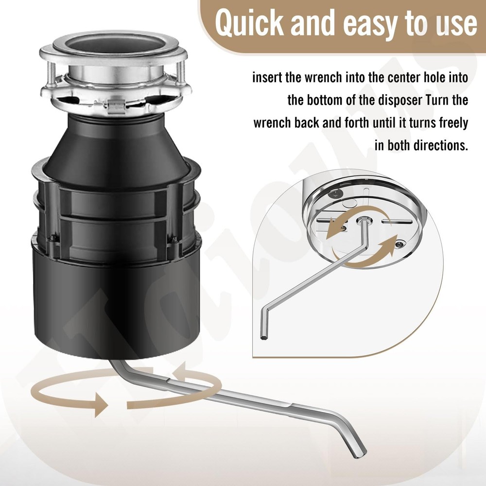 Garbage Disposal Wrench, Allen Wrench Tool Compatible with...