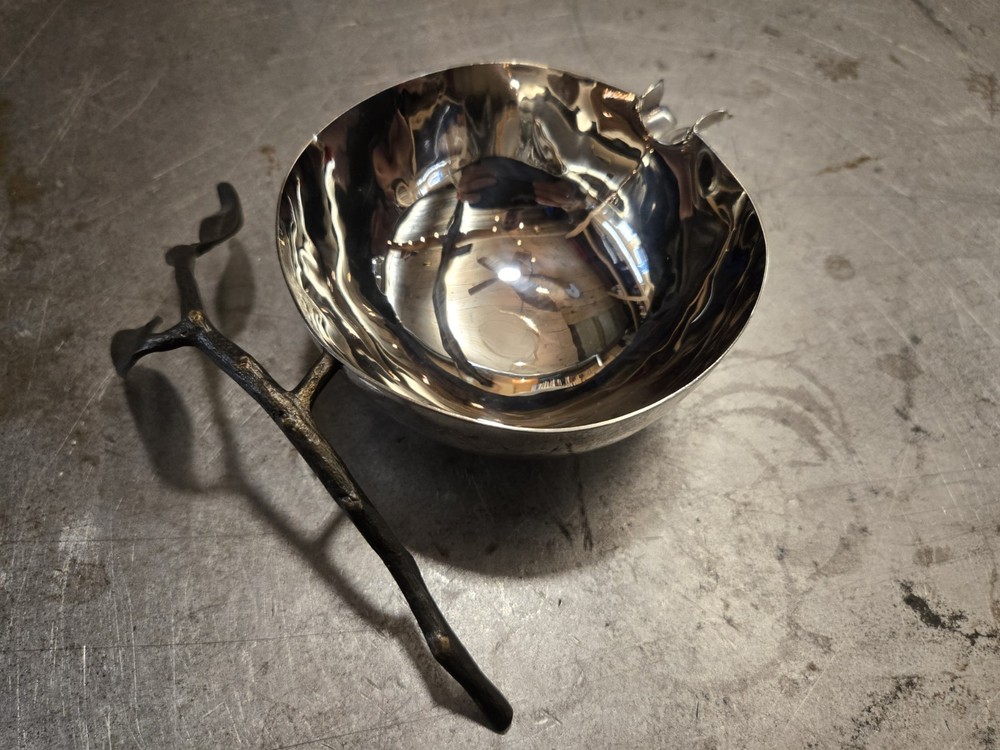 Handmade Silver Serving Dish !!! Beautiful!!!