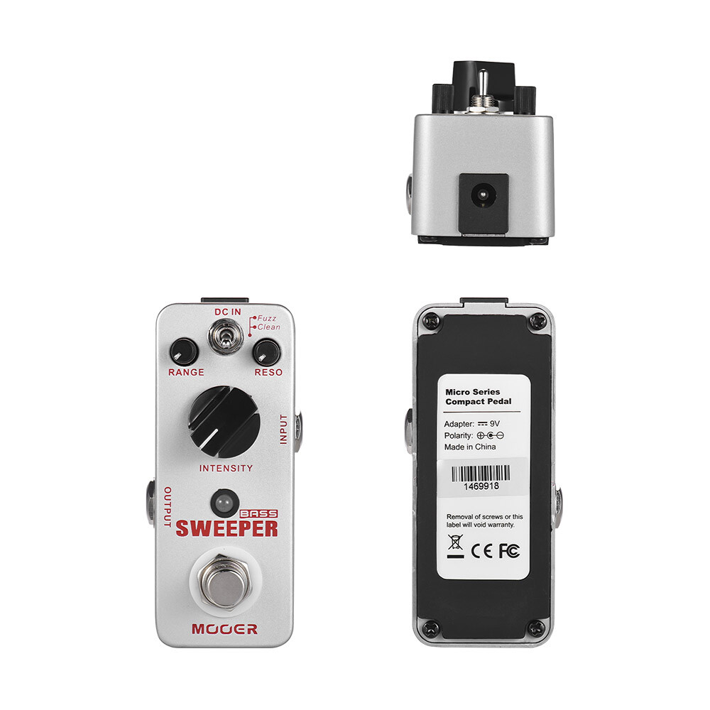 Mooer Sweeper Bass Dynamic Envelope Filter Effects Pedal Clean & Fuzz Model MFT1