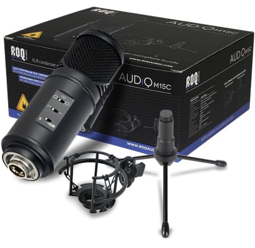 ROQ Audio Condenser Microphone (M15C-B)