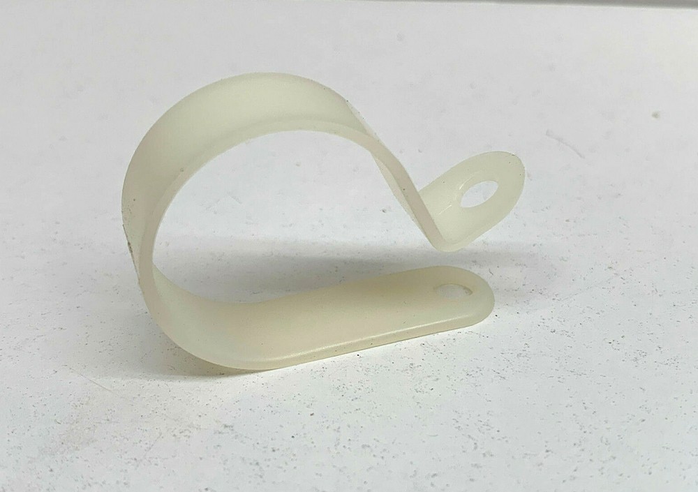 (50-Pack) Amp 1-608050-6 Wire Cable Clamp Tie, Nylon, 1/2" Max Bundle Diameter