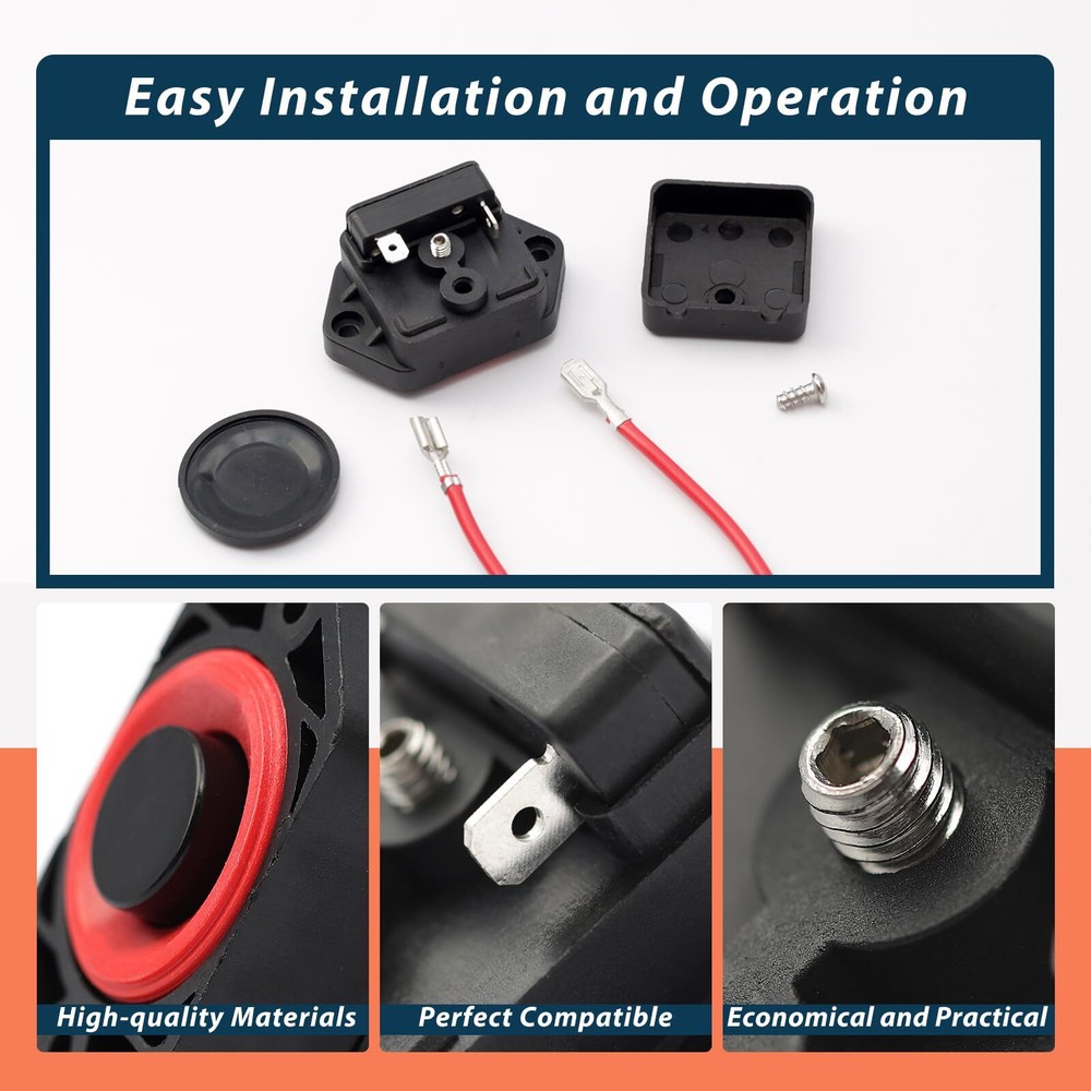 Upgraded Pump Switch Kit for Flojet Triplex Replace Parts 2091050, Equips wit...