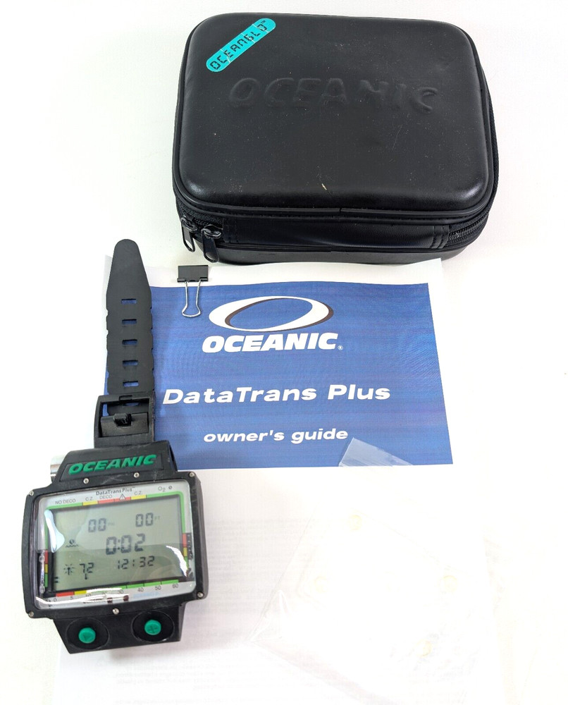 Oceanic DataTrans Plus Nitrox Wireless Wrist Scuba Dive Computer Data Trans