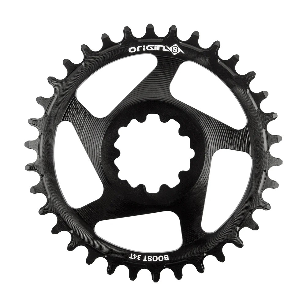 Origin8 Holdfast Direct 1x Chainring - 34T GXP Black