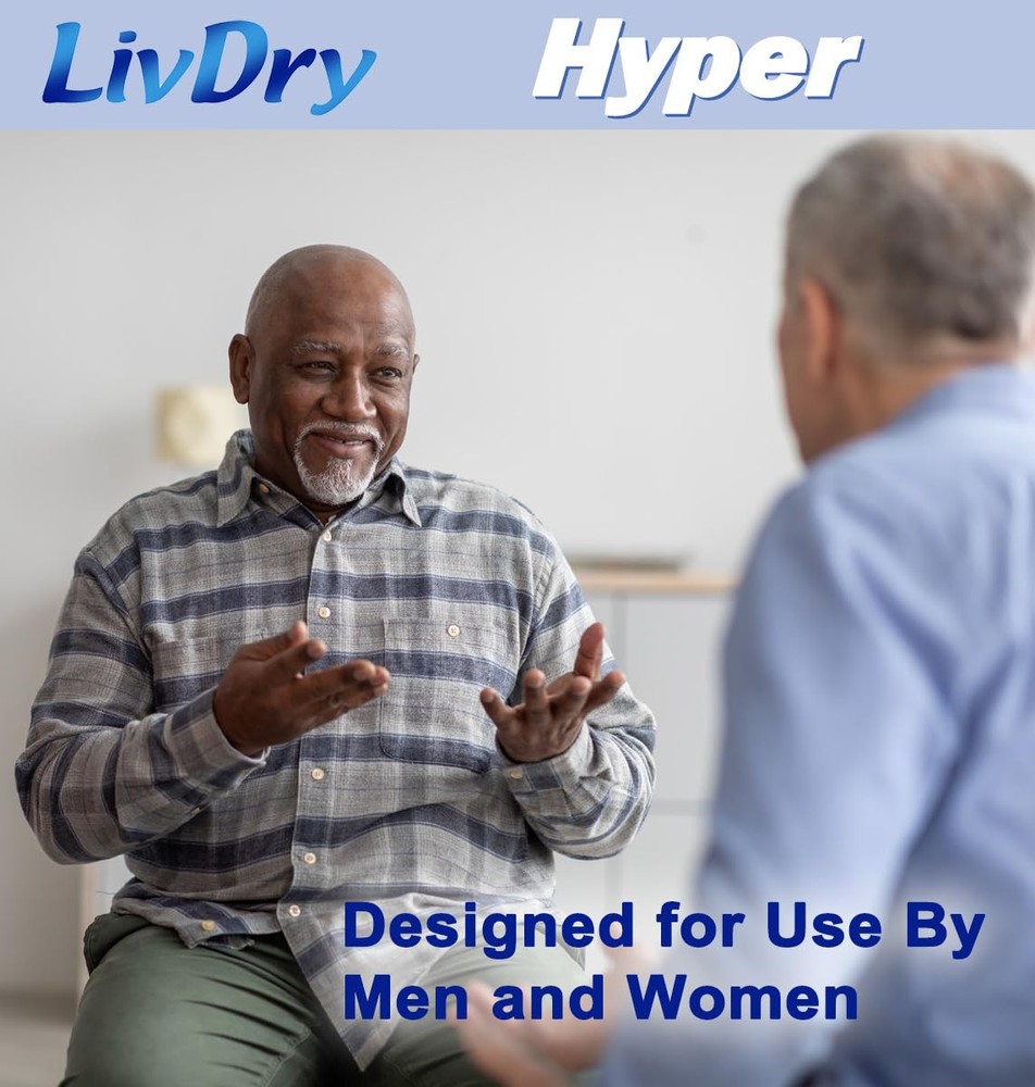Hyper 2400 Incontinence Pads 18 Count Comfortable Leak Proof Inserts