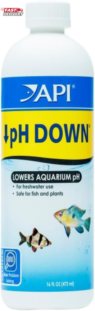API Aquarium Pharmaceuticals 30B Ph down Aquarium Ph Adjuster, 16 Oz, Model Numb