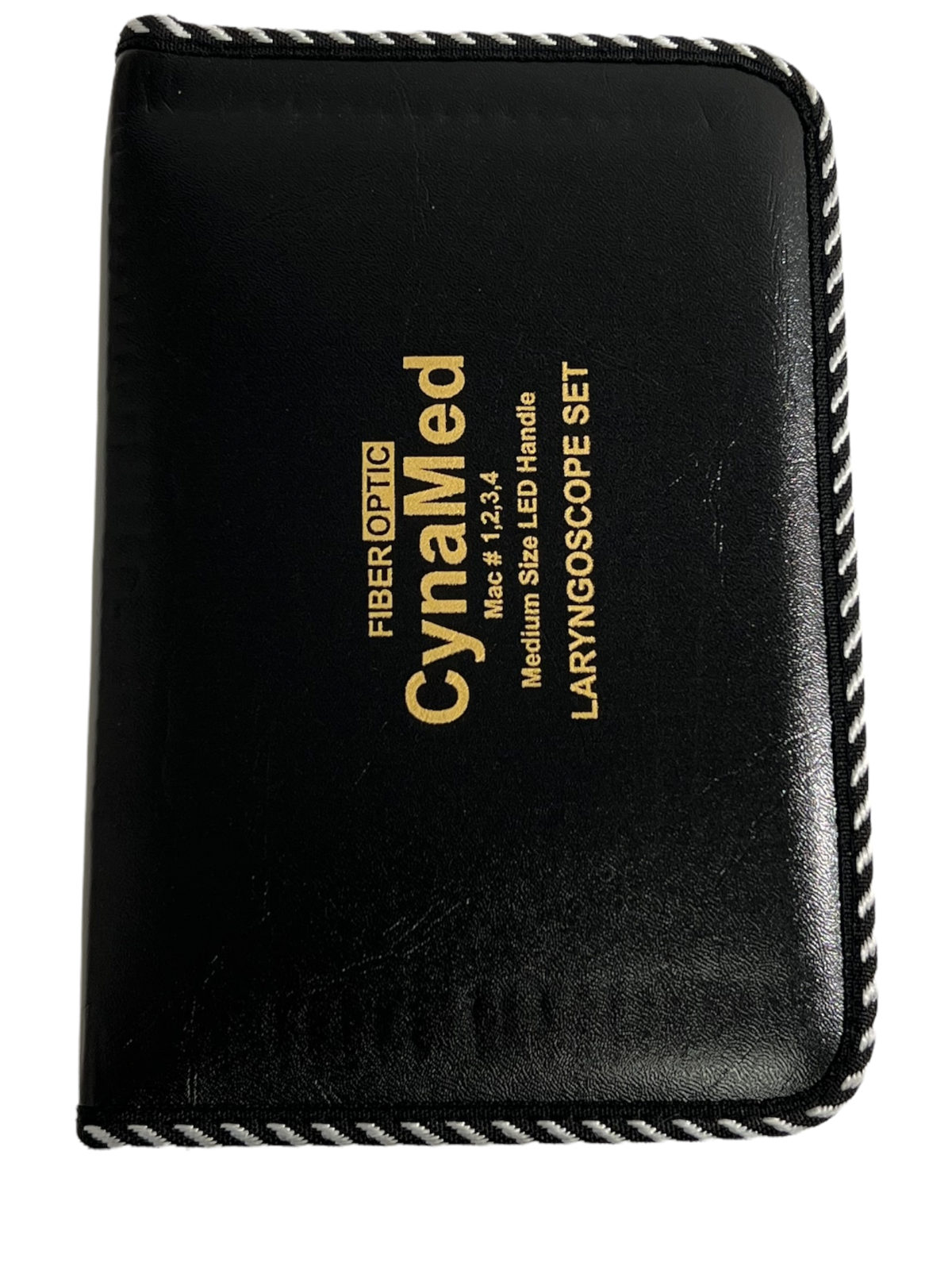 New Fiber Optic Mac Laryngoscope Set (LED Light) White Set of 5