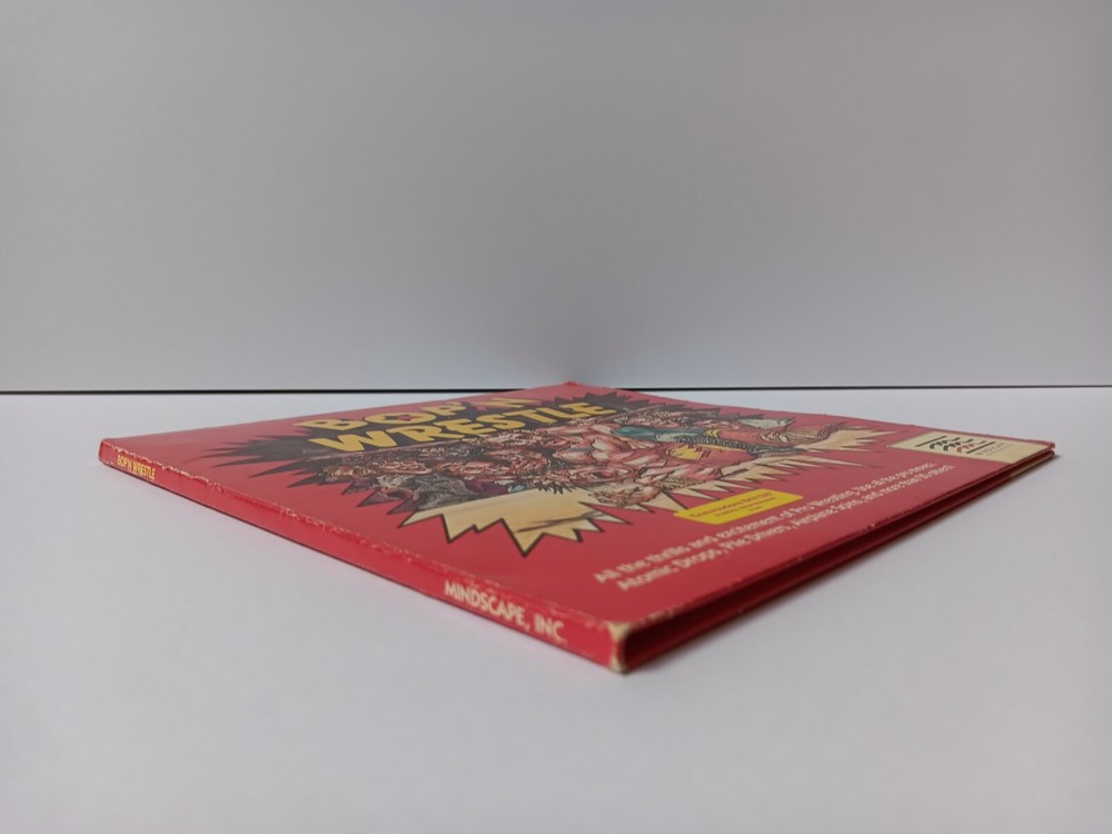 Commodore 64/128 Bop N Wrestle Computer Game Software Tested/Works