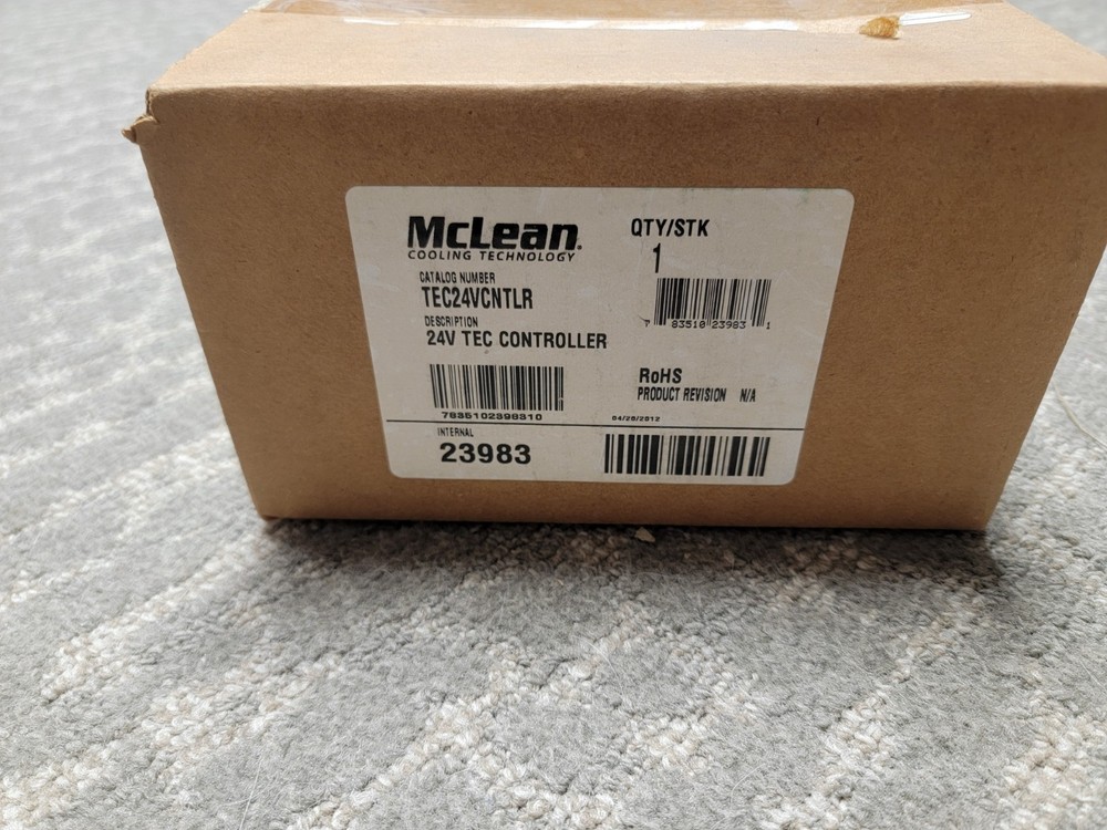 McLean TEC24VCNTLR 24V Thermoelectric Temperature Controller