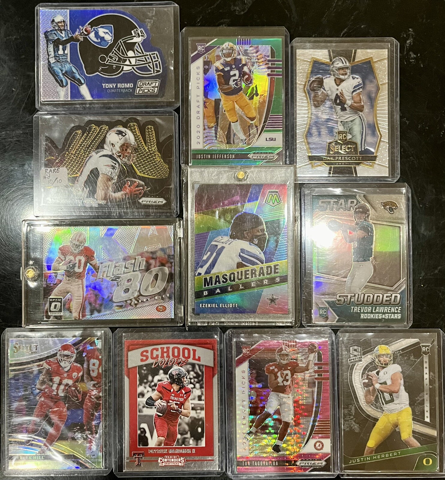 NFL Hot Packs🔥TRUE 1/1 GUARANTEED! 5 Hits/10 RCs/5 Stars! BEST RE-PACK ON EBAY!